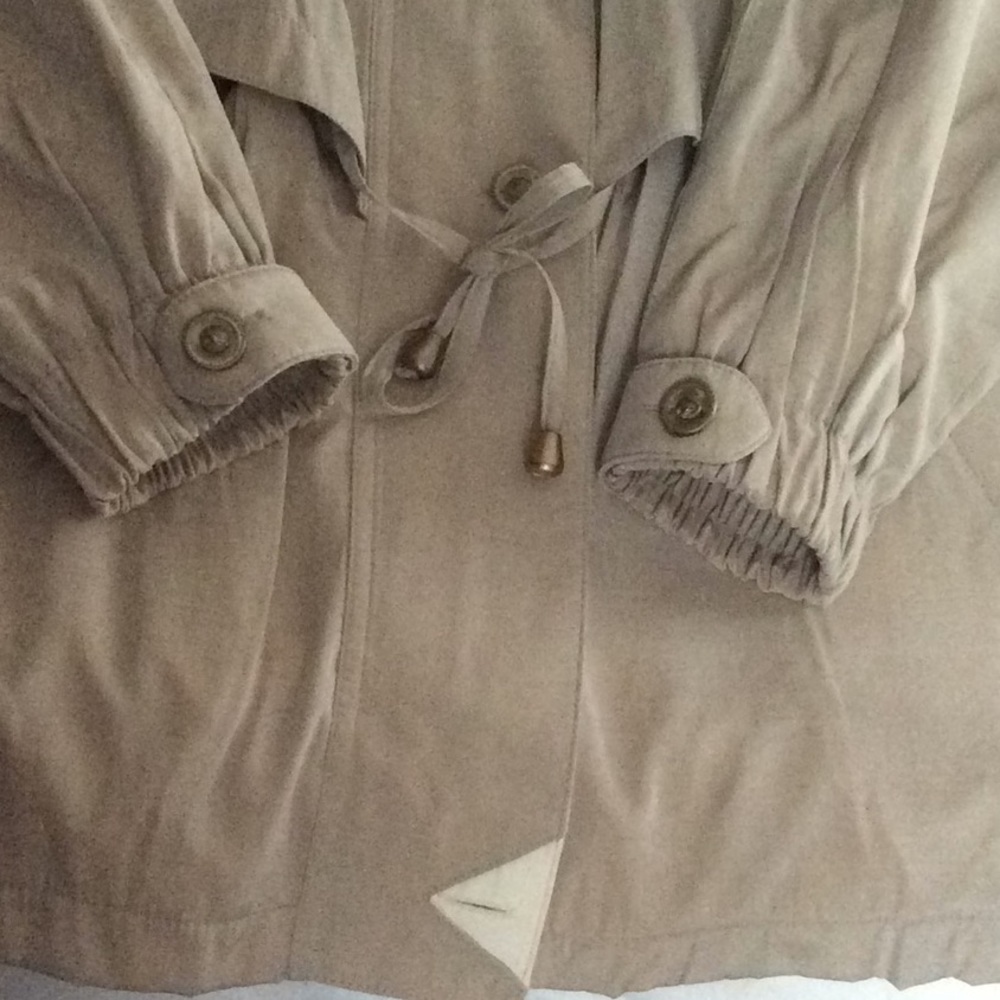 Anorak Coat Trench Rain Coat - Picture 7 of 9